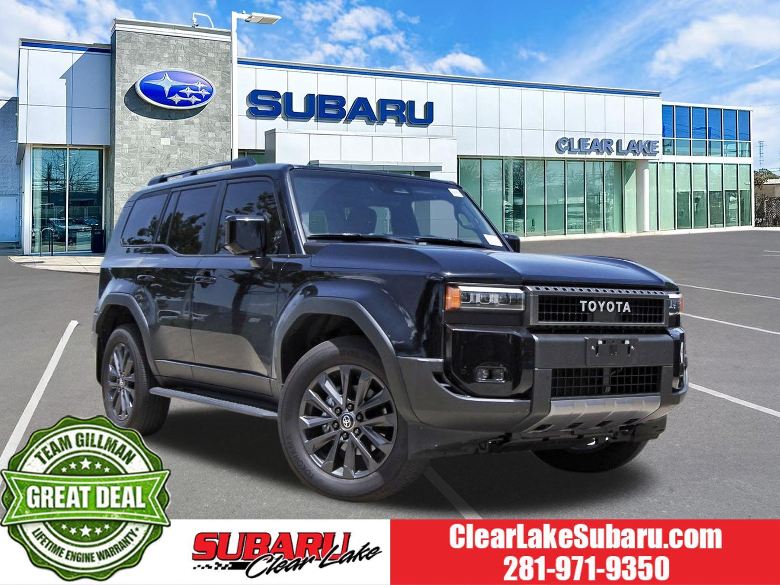Black 2026 Toyota Land Cruiser SUV / Crossover Four-Wheel Drive 8-Speed Automatic
