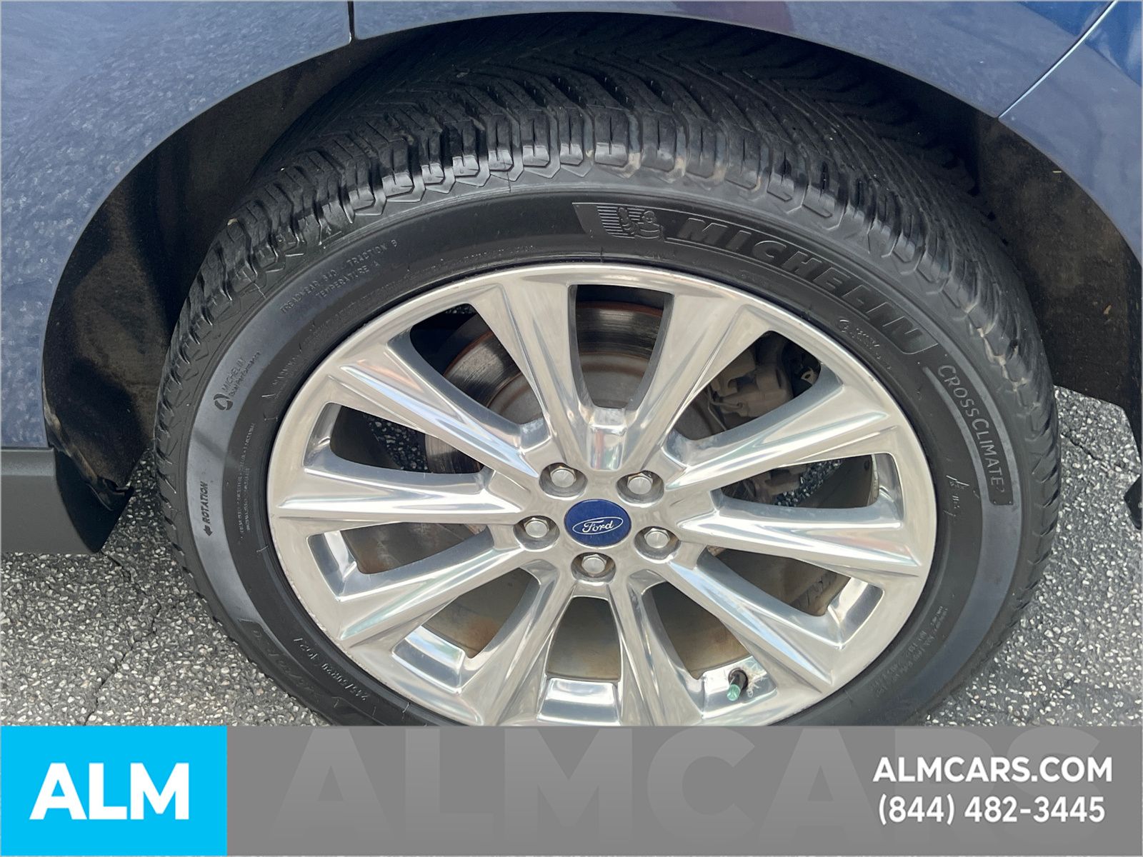 Used 2017 Blue Ford Titanium image 24