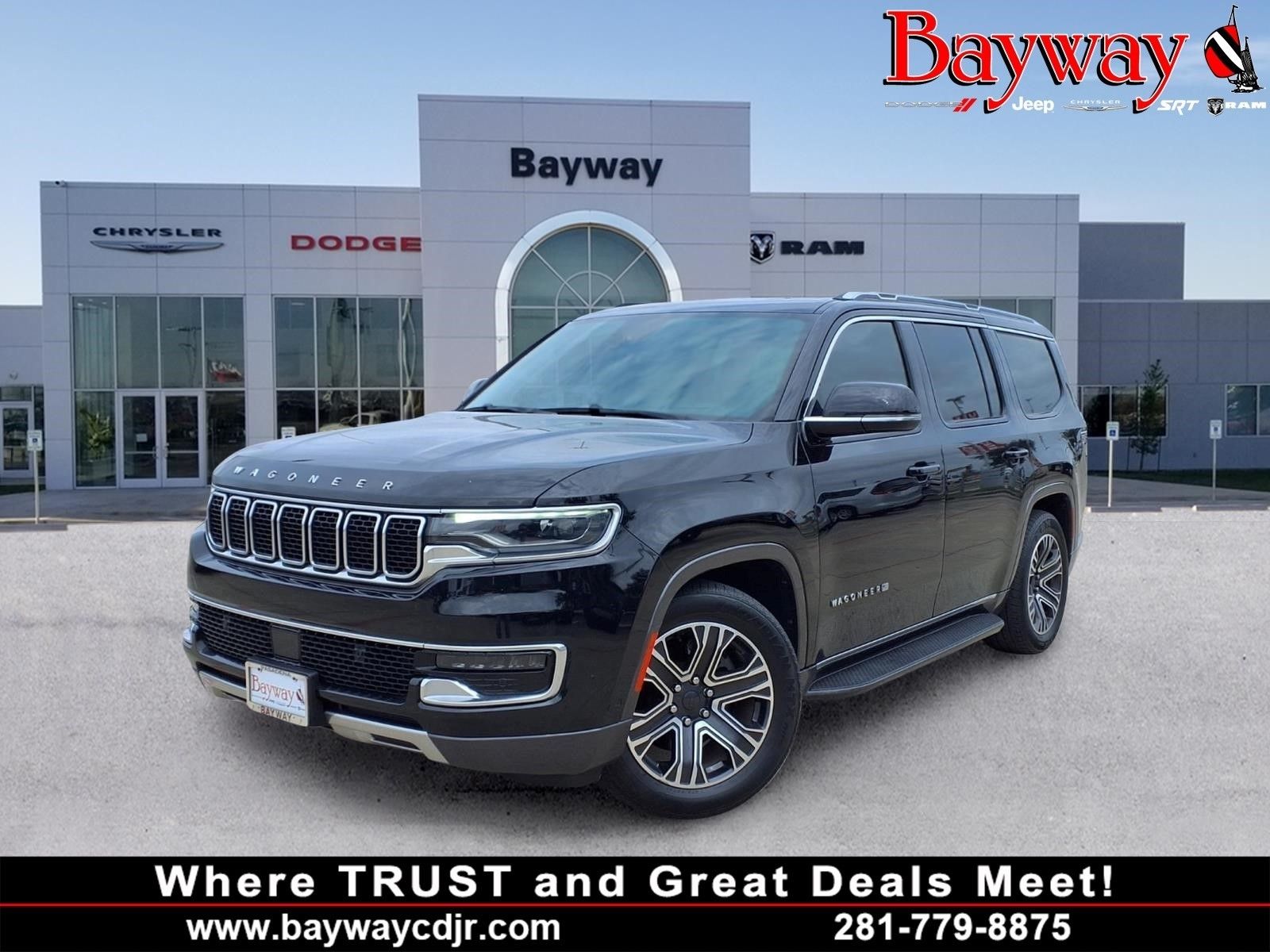 2022 Jeep Wagoneer Series III Black at Victoria Chrysler Dodge Jeep Ram