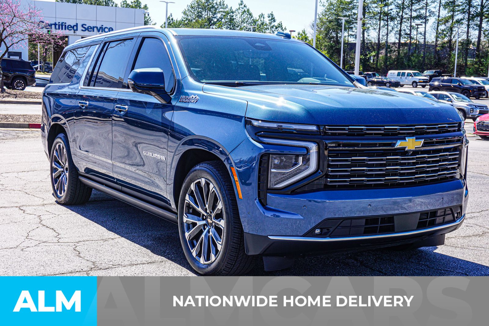 Used 2025 Blue Chevrolet High Country image 6