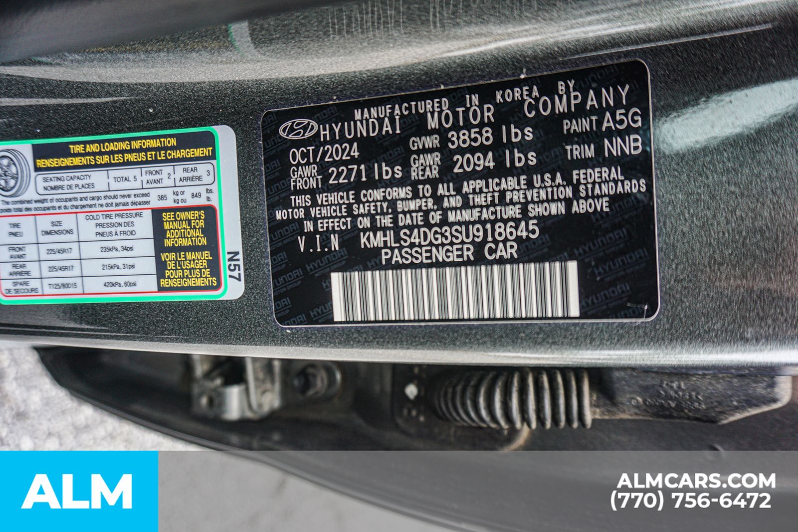 Used 2025 Gray Hyundai SEL Convenience image 63
