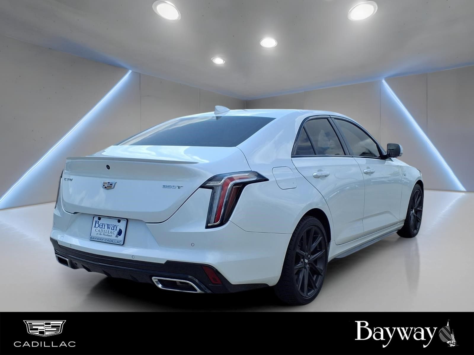 2023 Cadillac CT4 Sport White at DeMontrond Automotive Group