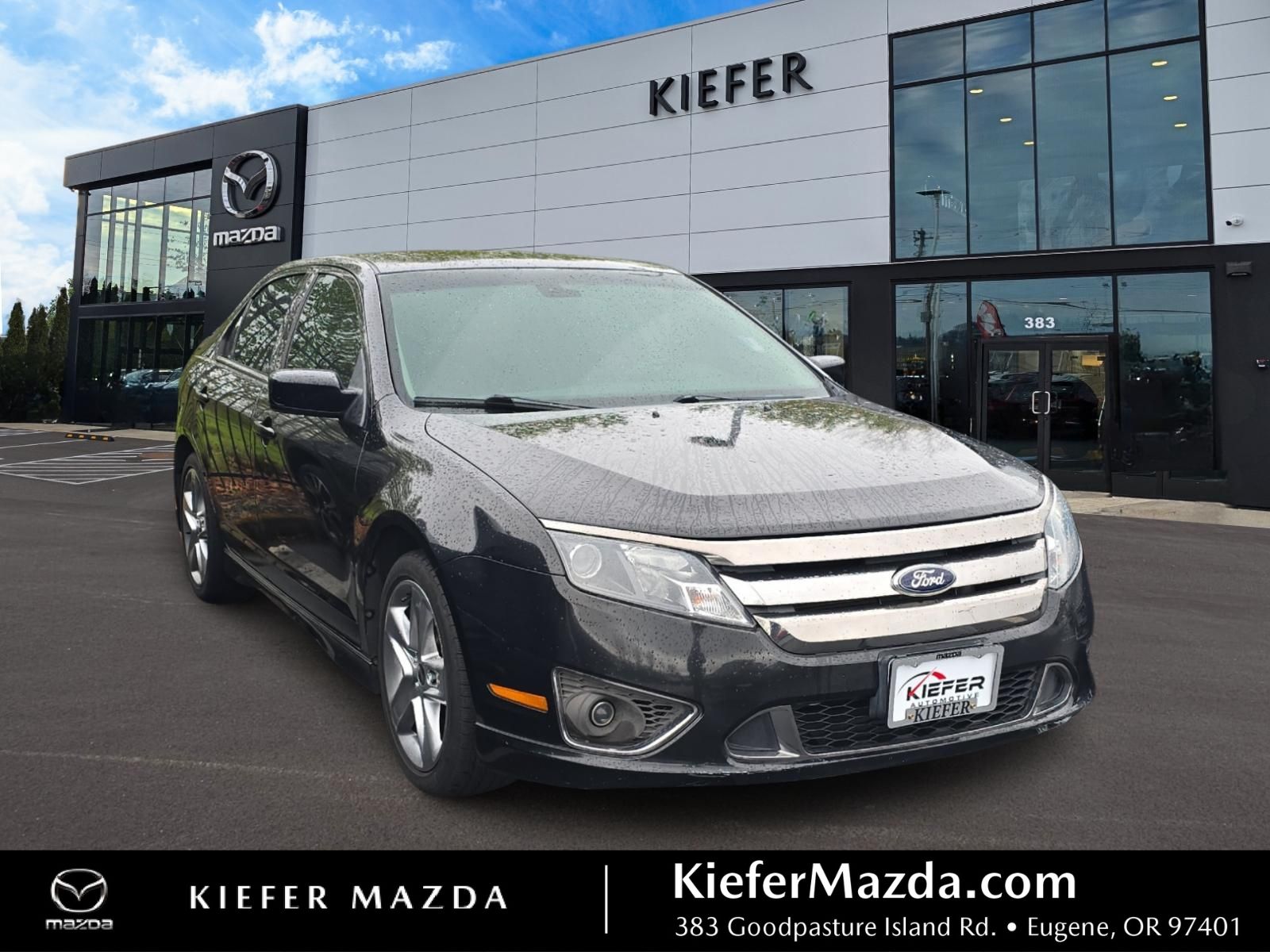 Tuxedo Black 2012 Ford Fusion Sport Sedan Front-Wheel Drive 6-Speed Automatic