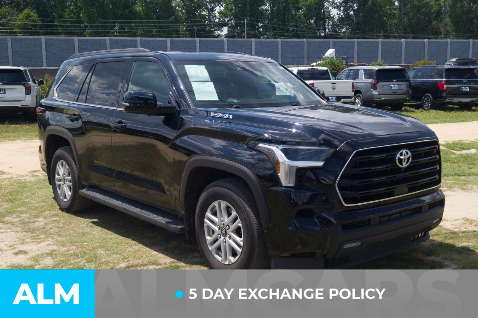 Used 2025 Midnight Black Metallic Toyota SR5 image 3