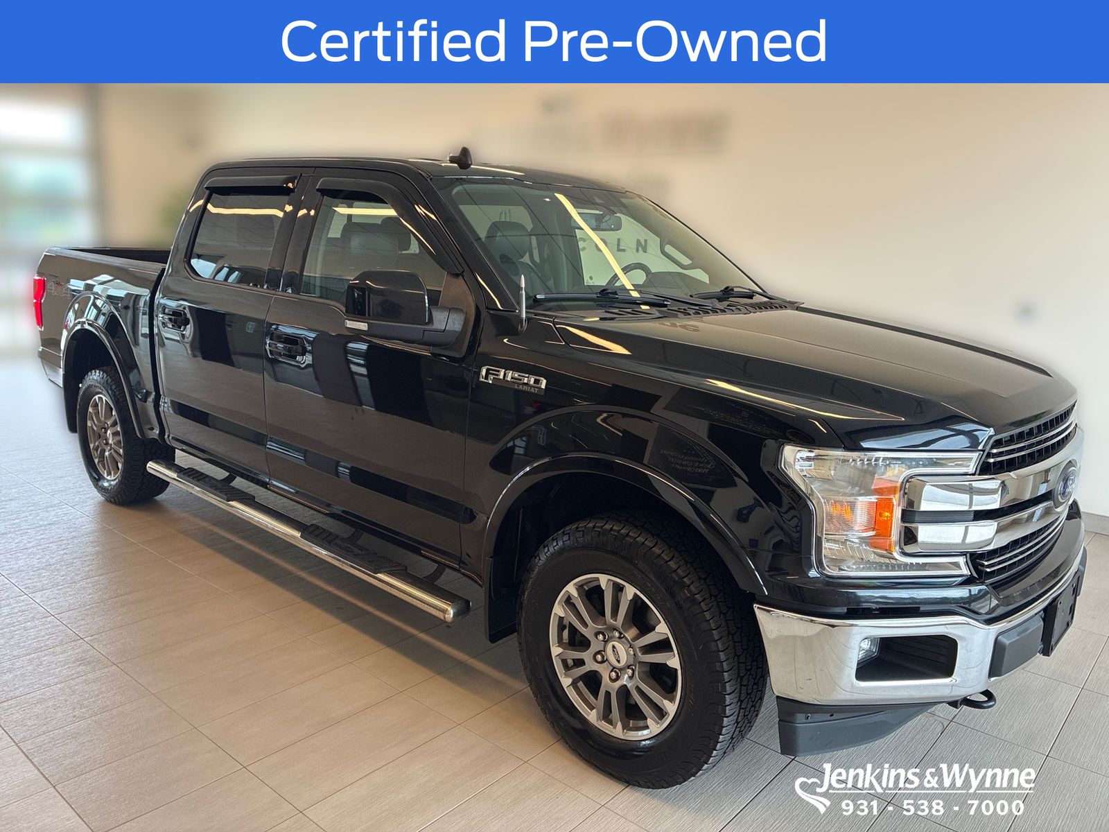 Agate Black Metallic 2020 Ford F-150 Pickup Truck Four-Wheel Drive Automatic