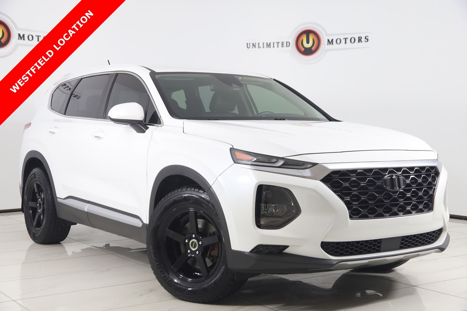 Quartz White 2020 Hyundai Santa Fe 2.4L SE AWD SUV / Crossover All-Wheel Drive 8-Speed Automatic