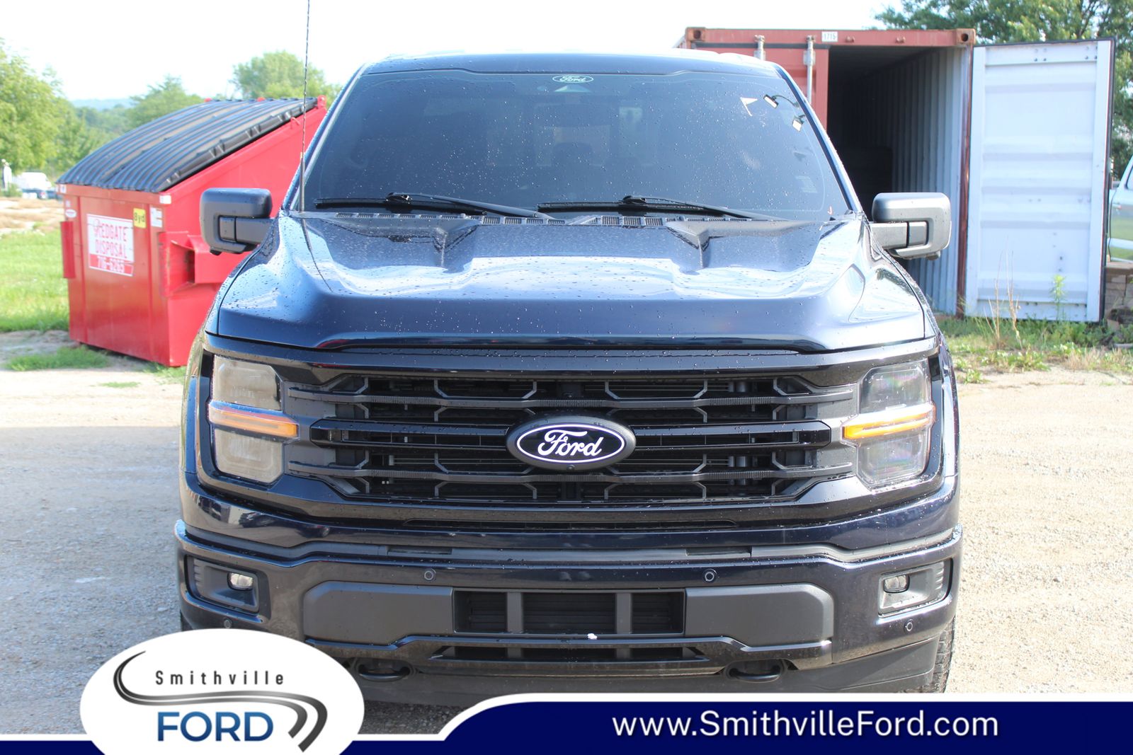 Antimatter Blue Metallic 2024 Ford F-150 Pickup Truck Four-Wheel Drive Automatic