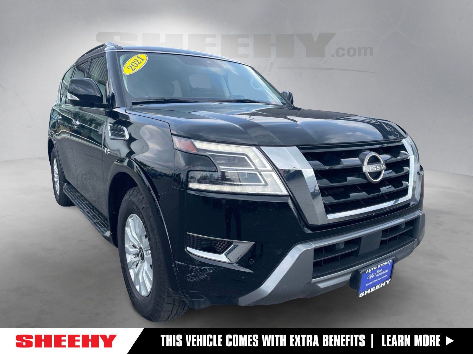 Super Black 2021 Nissan Armada SUV / Crossover Four-Wheel Drive 7-Speed Automatic