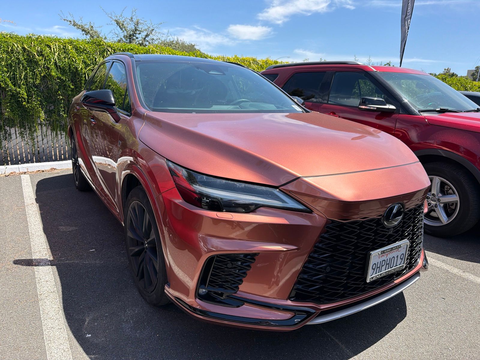 Red (Copper Crest) 2023 Lexus RX Hybrid SUV / Crossover 6-Speed Automatic