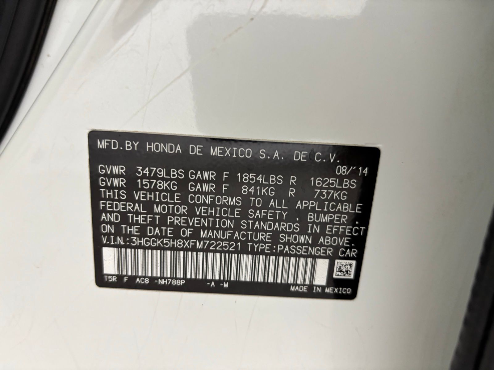 Used Car 2015 Honda Fit  For Sale Under $15,000 In Austin, Texas