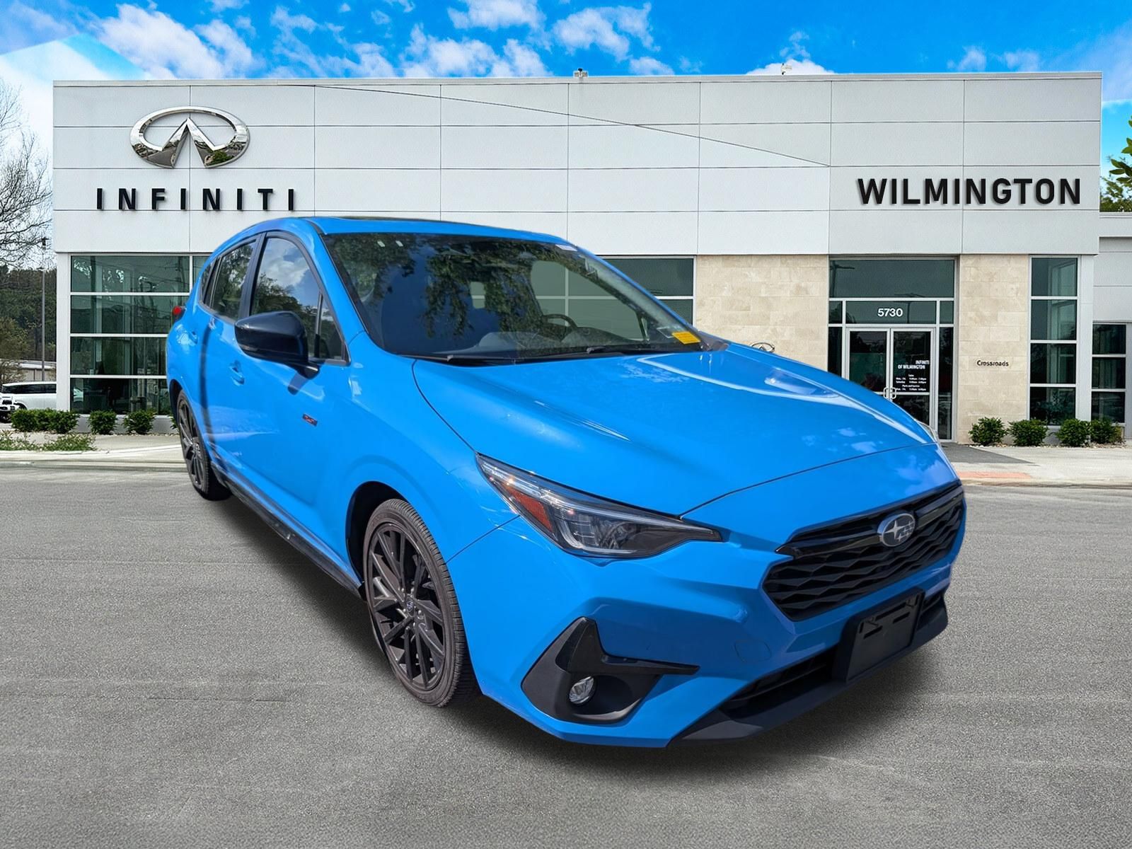 Oasis Blue Pearl 2024 Subaru Impreza Wagon All-Wheel Drive Continuously Variable Transmission
