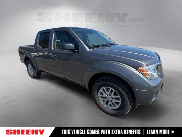 Gray (Gun Metallic) 2019 Nissan Frontier SV V6 Crew Cab RWD Pickup Truck 4X2 5-Speed Automatic Overdrive