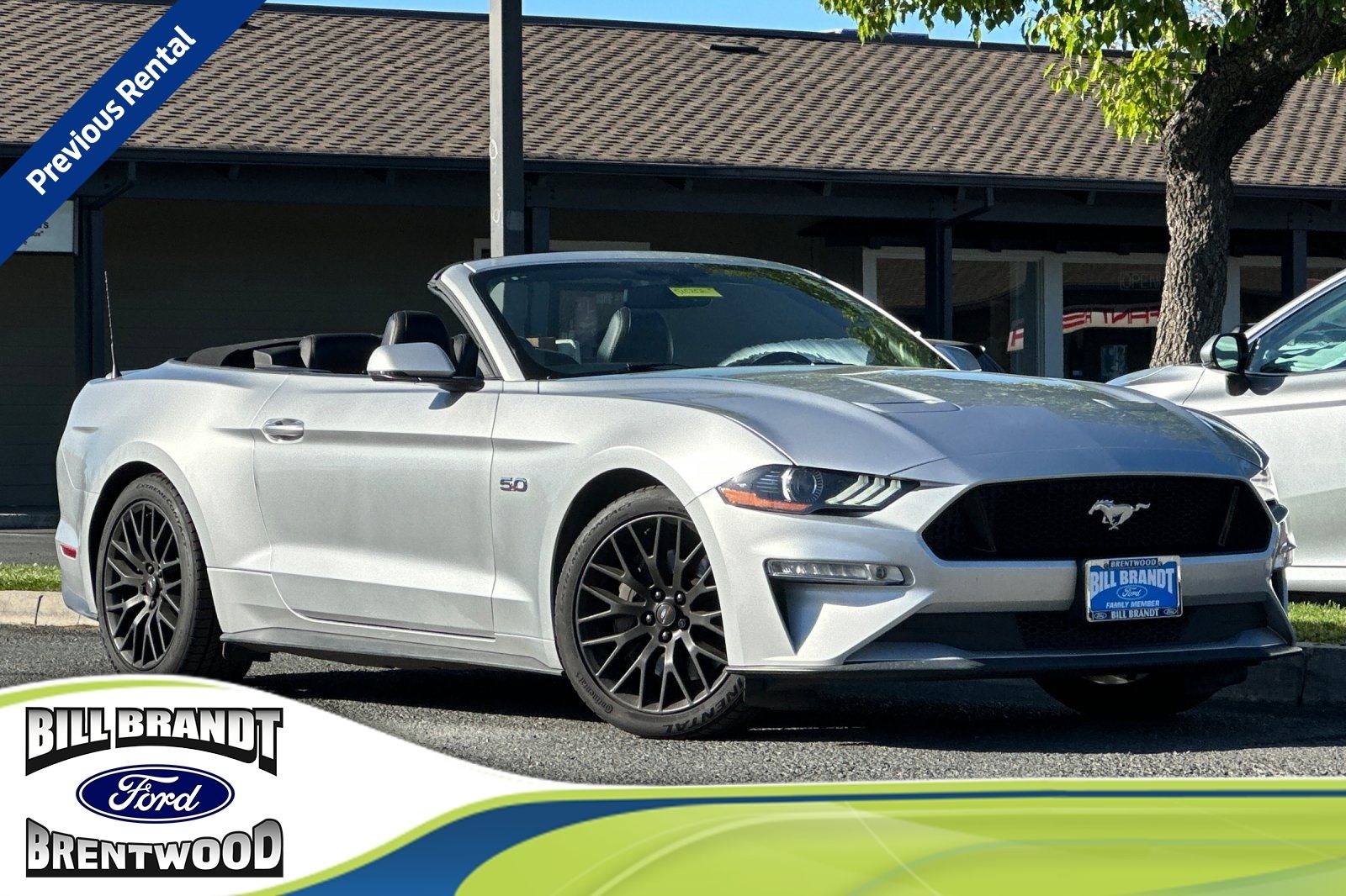 Ingot Silver Metallic 2019 Ford Mustang GT Premium Convertible RWD Convertible Rear-Wheel Drive Automatic