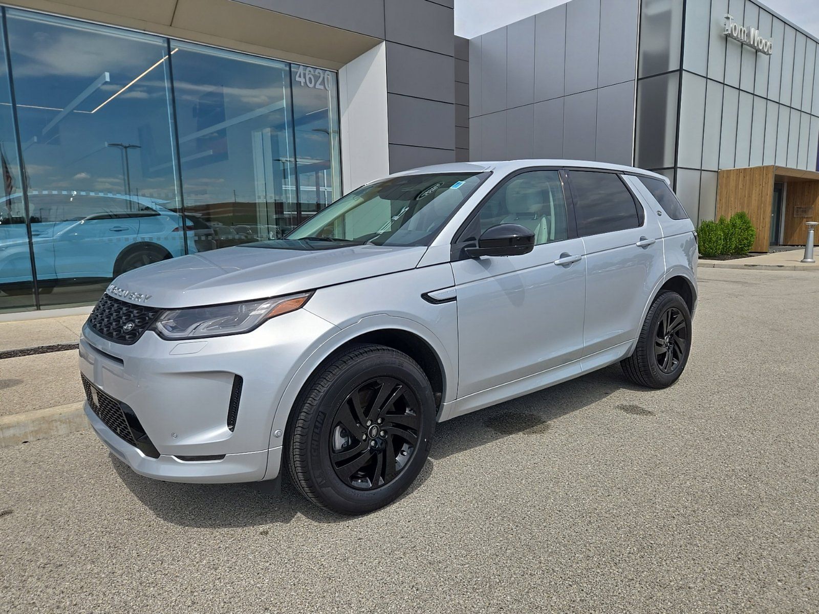 Silver 2025 Land Rover Discovery Sport SUV / Crossover All-Wheel Drive 9-Speed Automatic