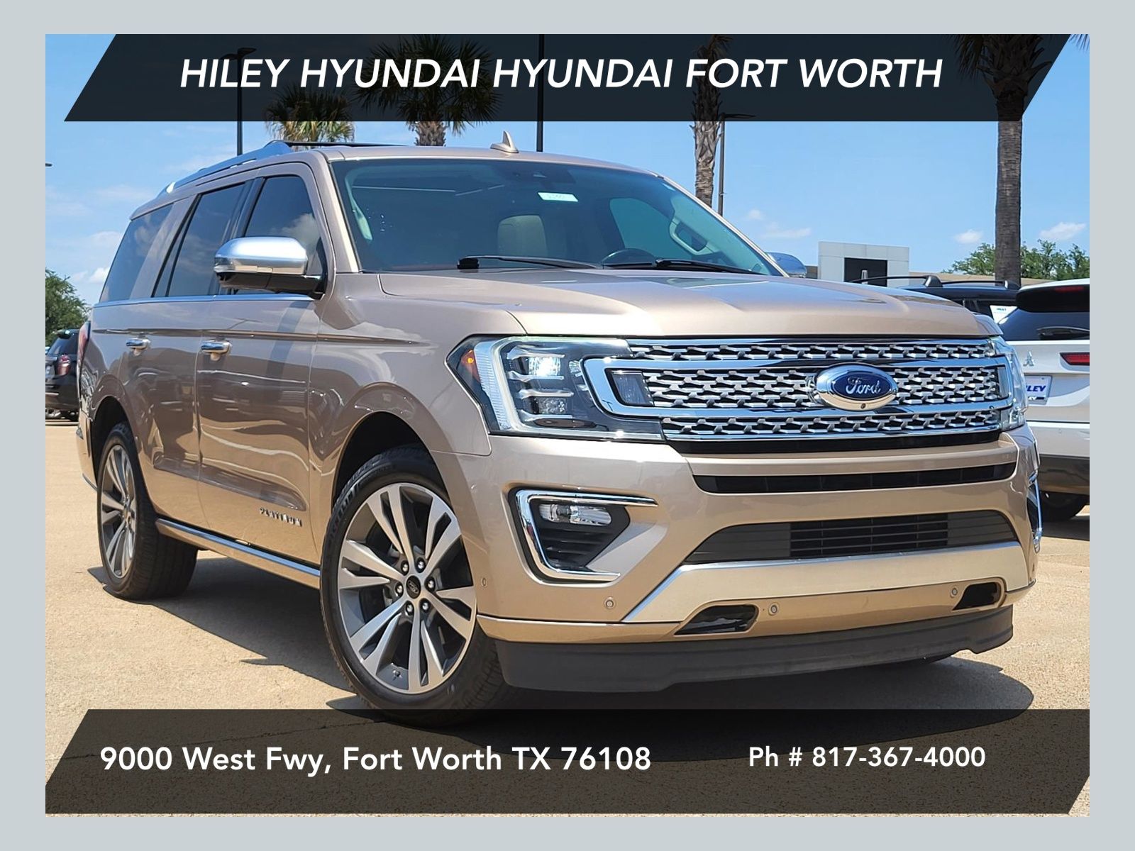 Desert Gold Metallic 2020 Ford Expedition SUV / Crossover Four-Wheel Drive Automatic