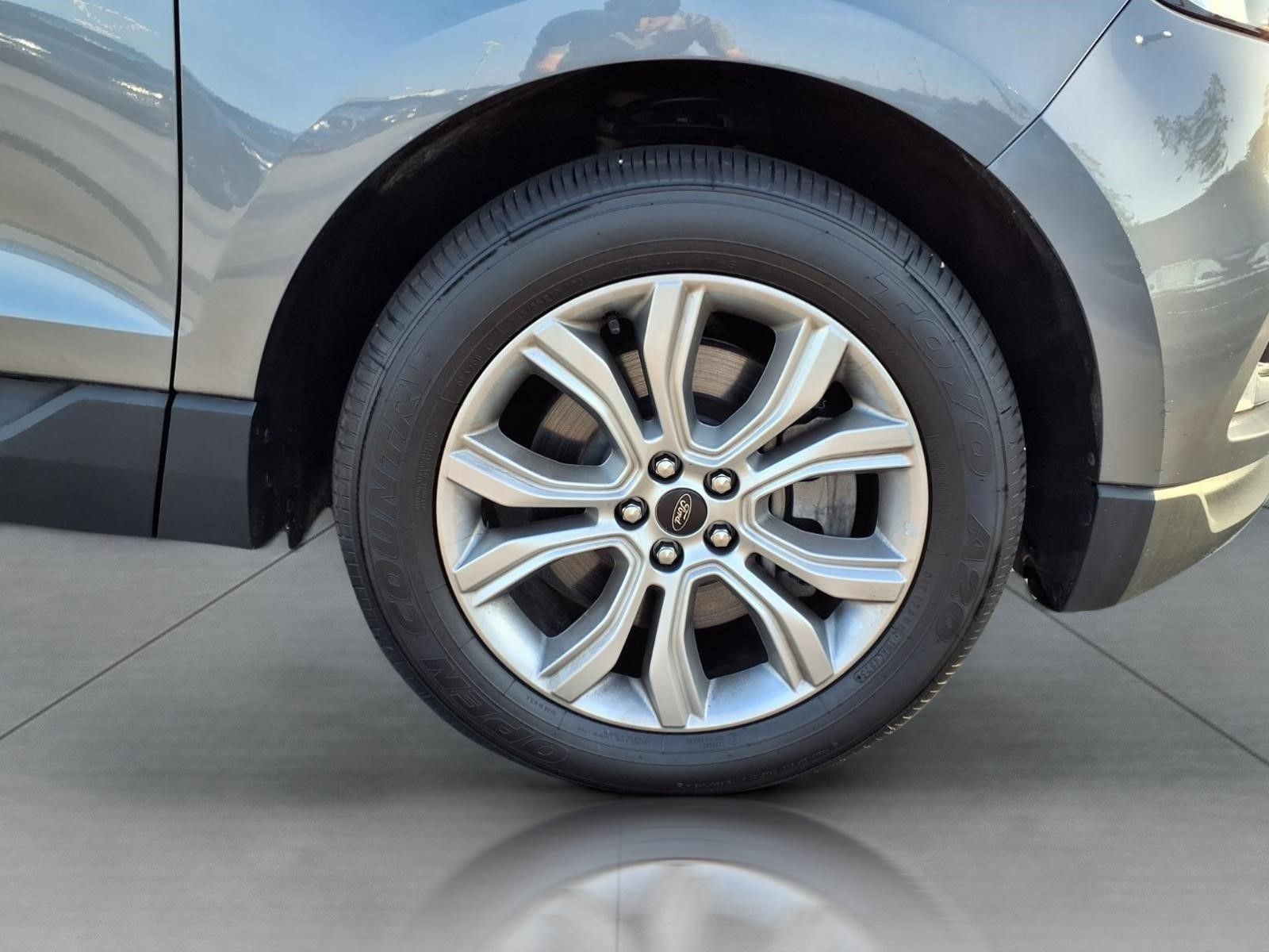 2024 Ford Edge Titanium Gray at Classic Chevrolet Galveston