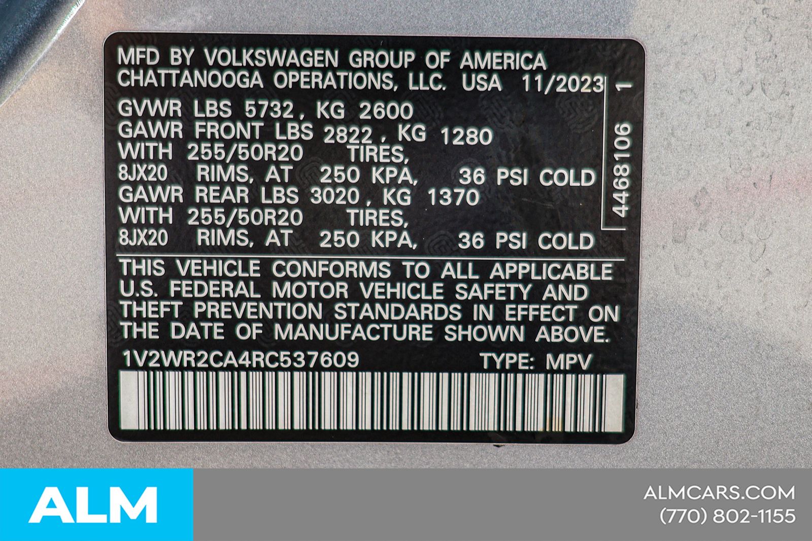 Used 2024 Silver Volkswagen 2.0T SE w/Technology image 49
