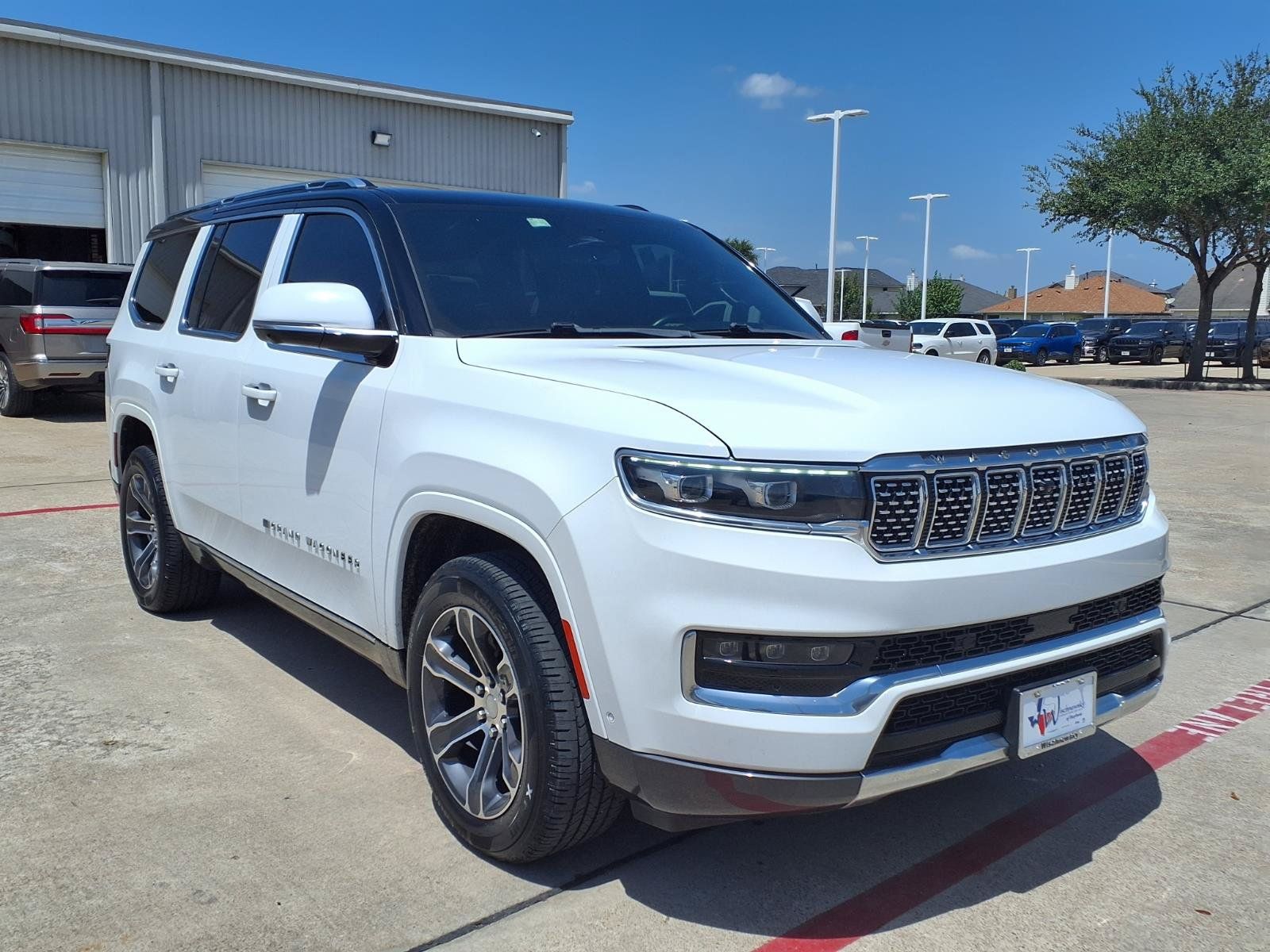 2022 Jeep Grand Wagoneer Series I White at South Houston Nissan