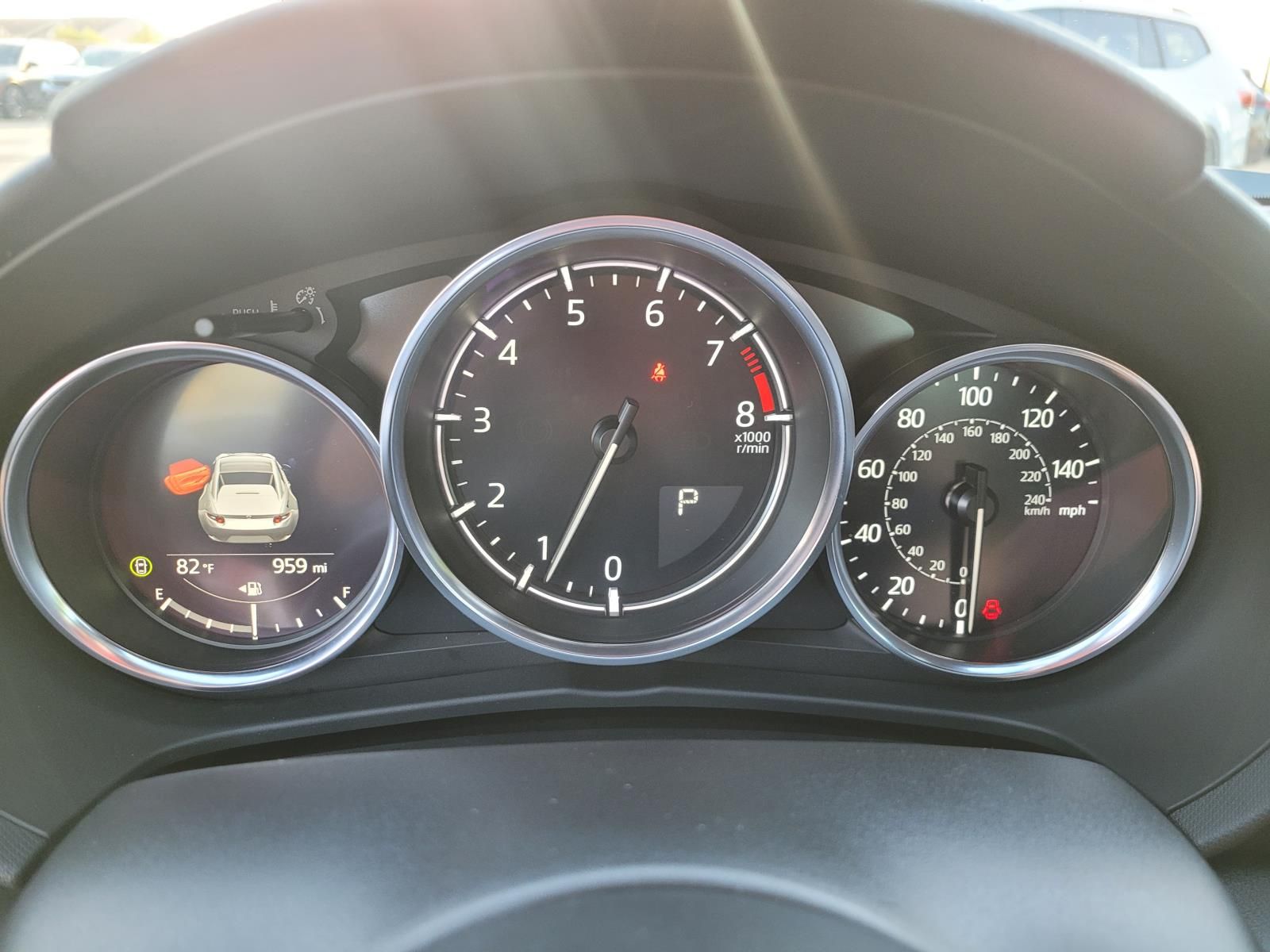used 2025 Mazda MX-5 Miata RF car, priced at $35,900
