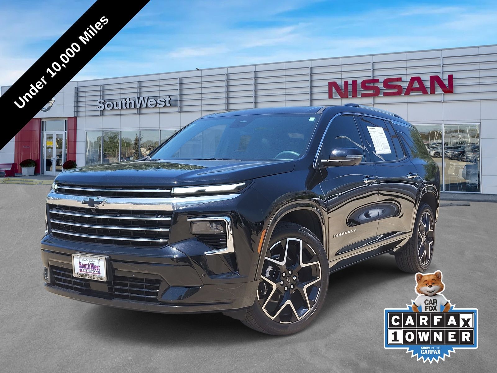 Mosaic Black Metallic 2025 Chevrolet Traverse SUV / Crossover Front-Wheel Drive 8-Speed Automatic