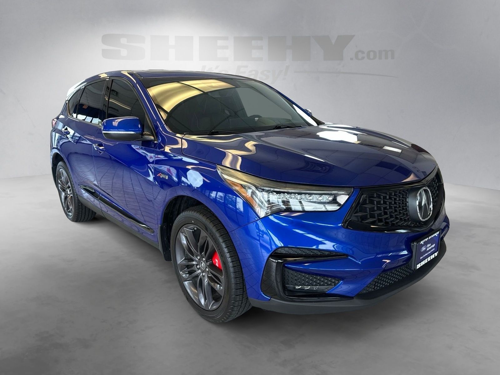Used 2019 Apex Blue Pearl Acura A-Spec Package image 2