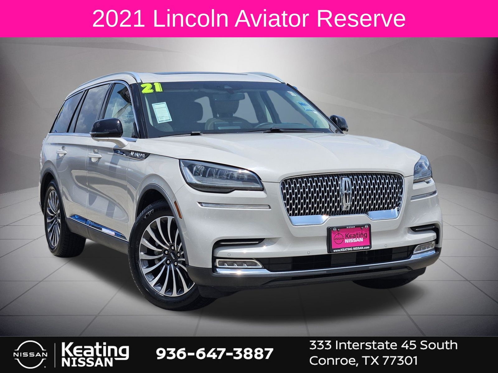 2021 Lincoln Aviator Reserve RWD