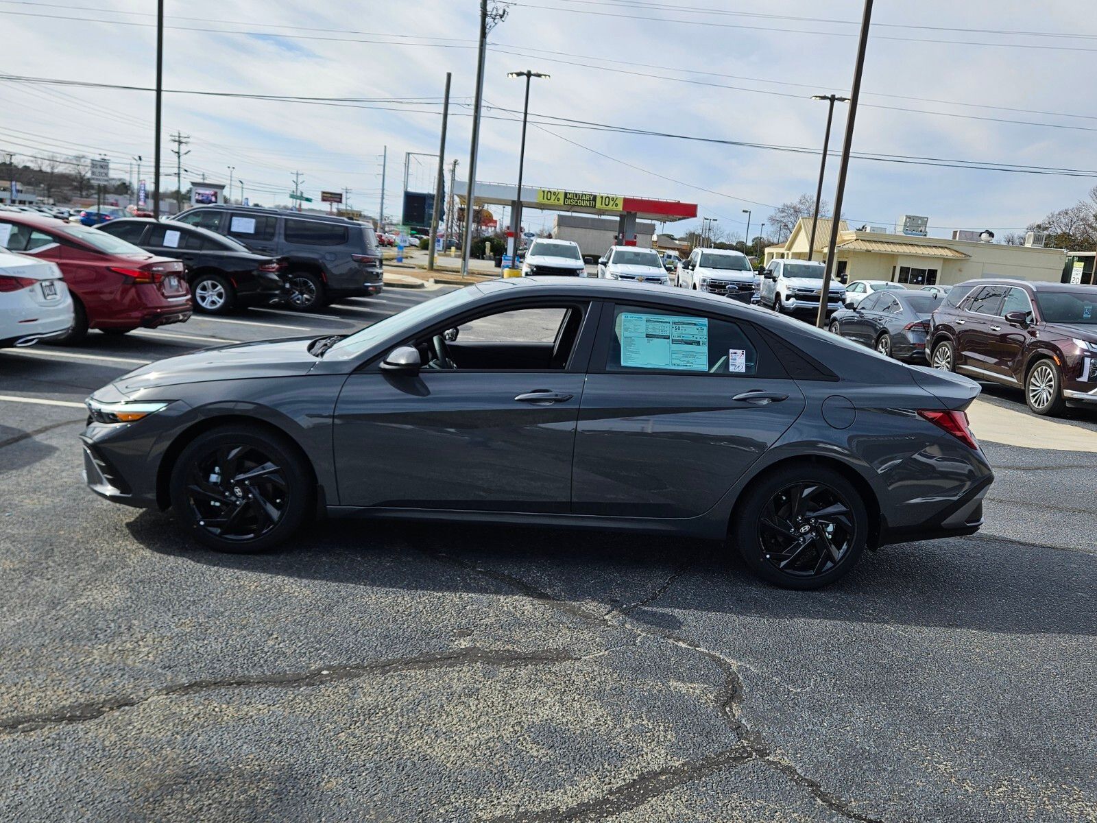 New 2026 Gray Hyundai SEL Sport image 4
