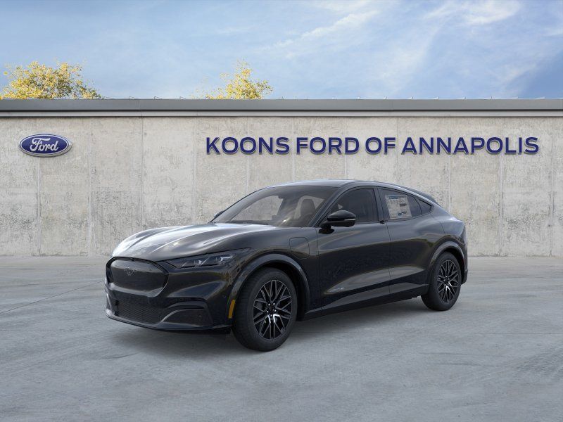 Shadow Black 2025 Ford Mustang Mach-E Premium AWD SUV / Crossover All-Wheel Drive Automatic