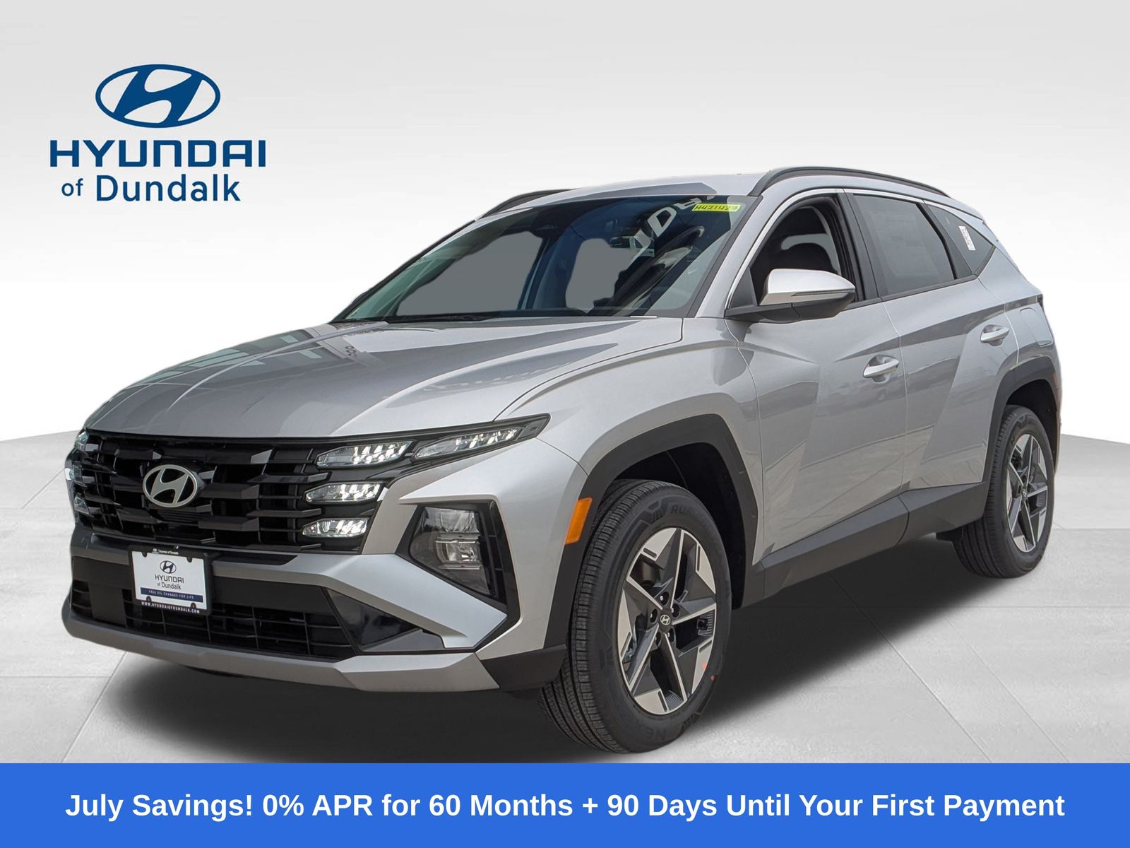 Shimmering Silver 2026 Hyundai Tucson Hybrid SUV / Crossover All-Wheel Drive 6-Speed Automatic