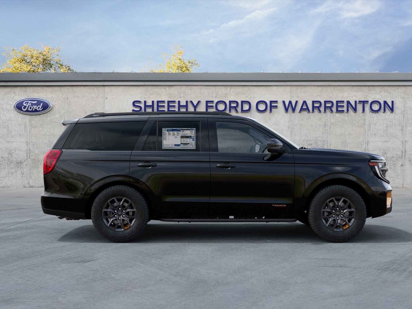 New 2027 Agate Black Metallic Ford Tremor image 8