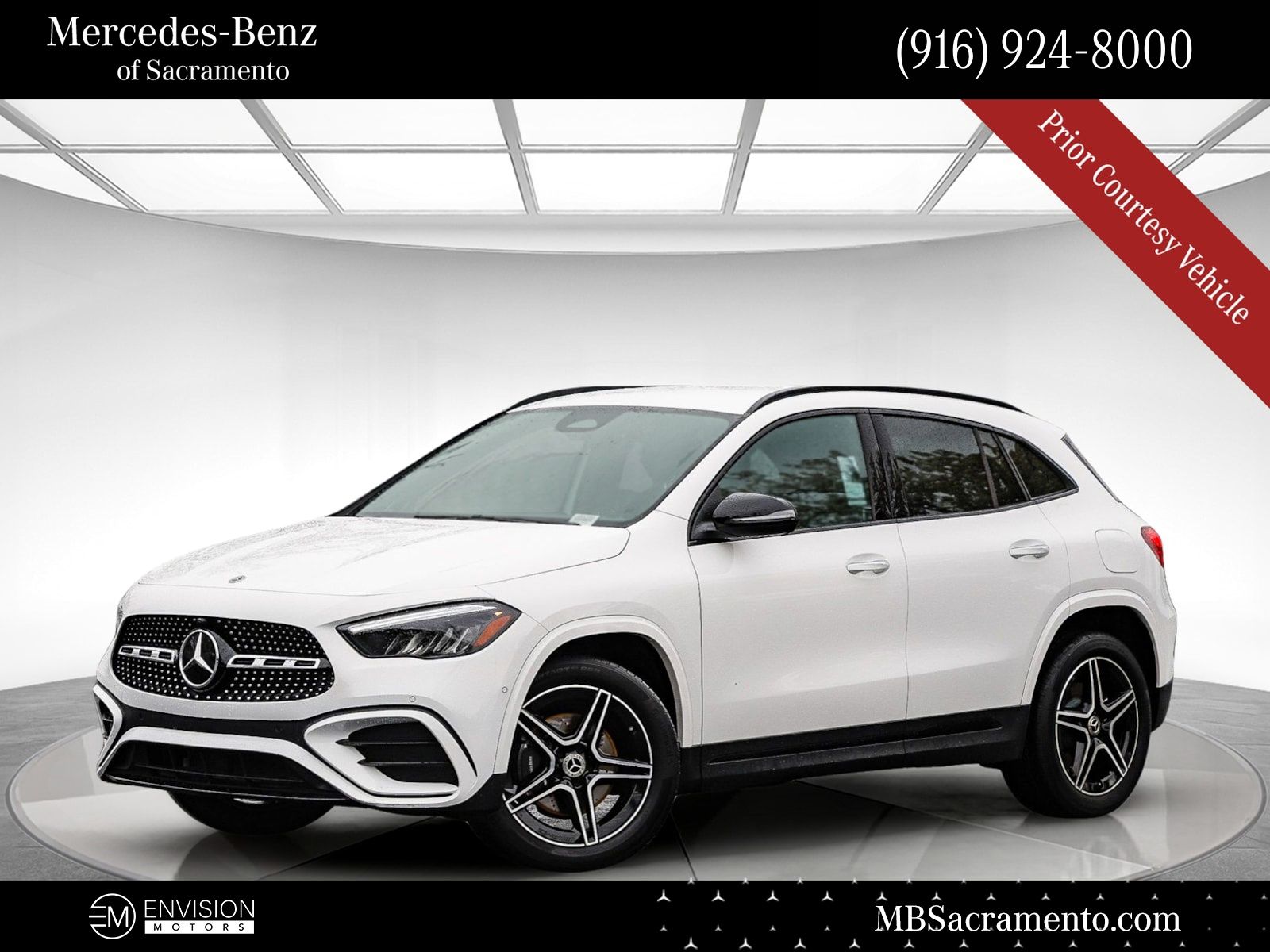 Polar White 2025 Mercedes-Benz GLA 250 FWD SUV / Crossover Front-Wheel Drive 8-Speed Dual Clutch