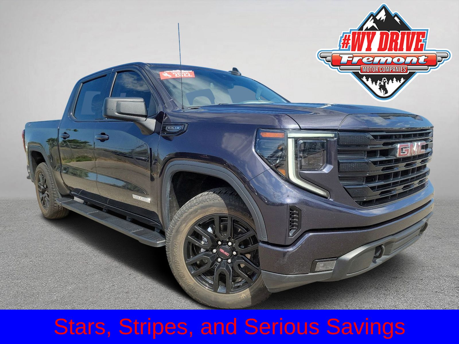 Titanium Rush Metallic 2022 GMC Sierra 1500 Pickup Truck Four-Wheel Drive Automatic