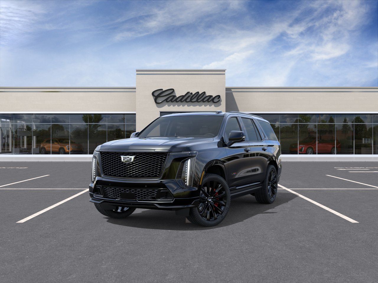 2026 Cadillac Escalade V-Series Black at Ross Downing Buick GMC
