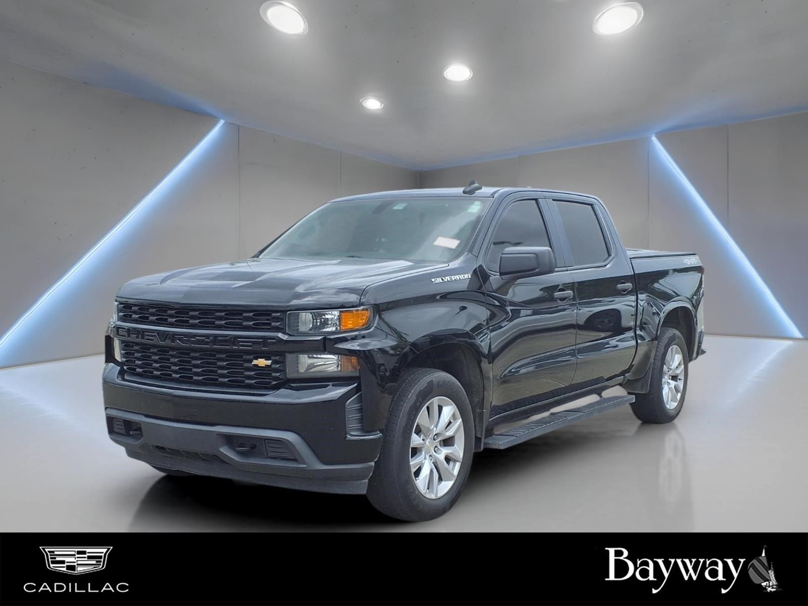 2020 Chevrolet Silverado 1500 Custom Black at Ross Downing Buick GMC