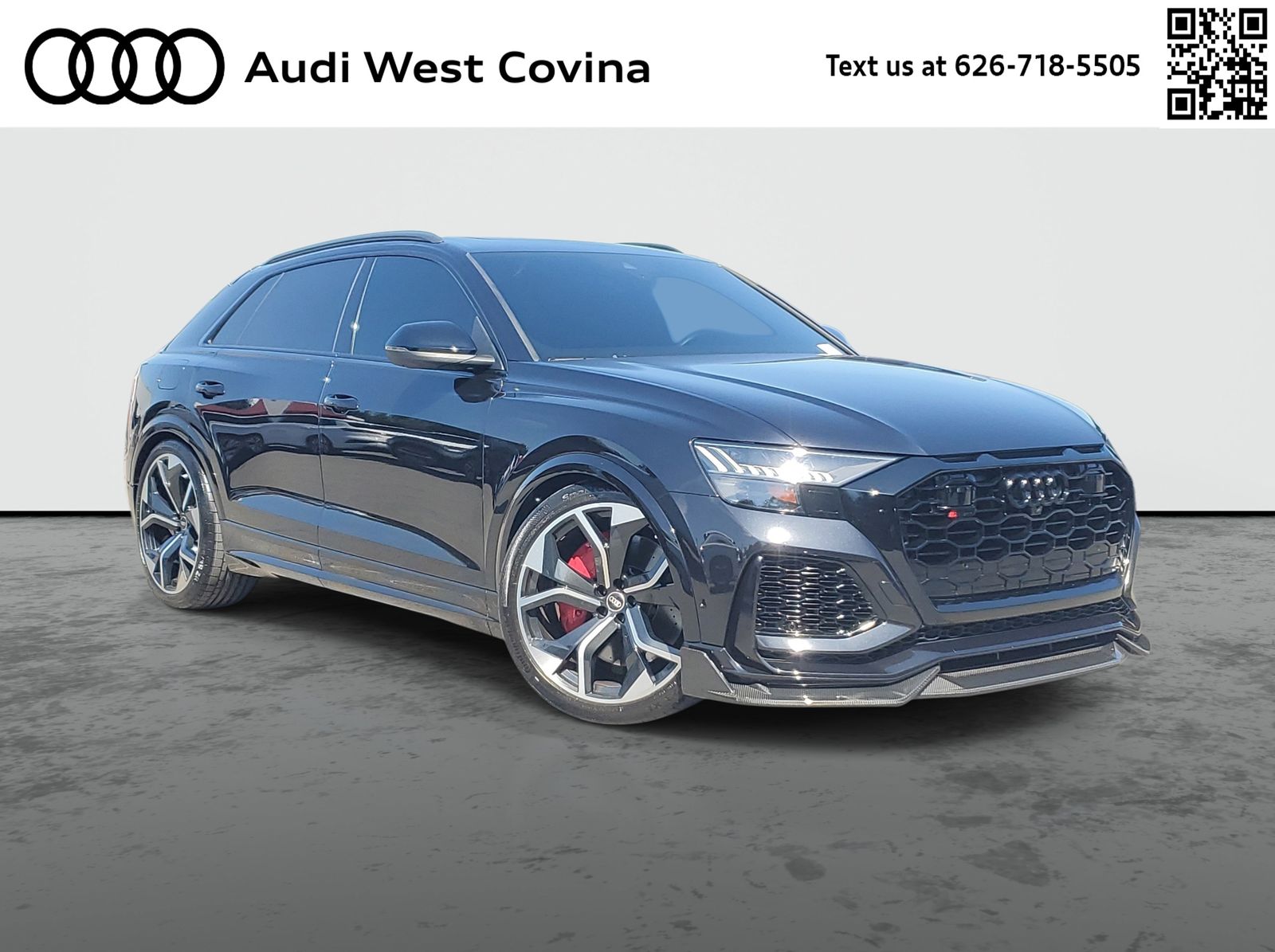 Orca Black Metallic 2021 Audi RS Q8 SUV / Crossover All-Wheel Drive 8-Speed Automatic