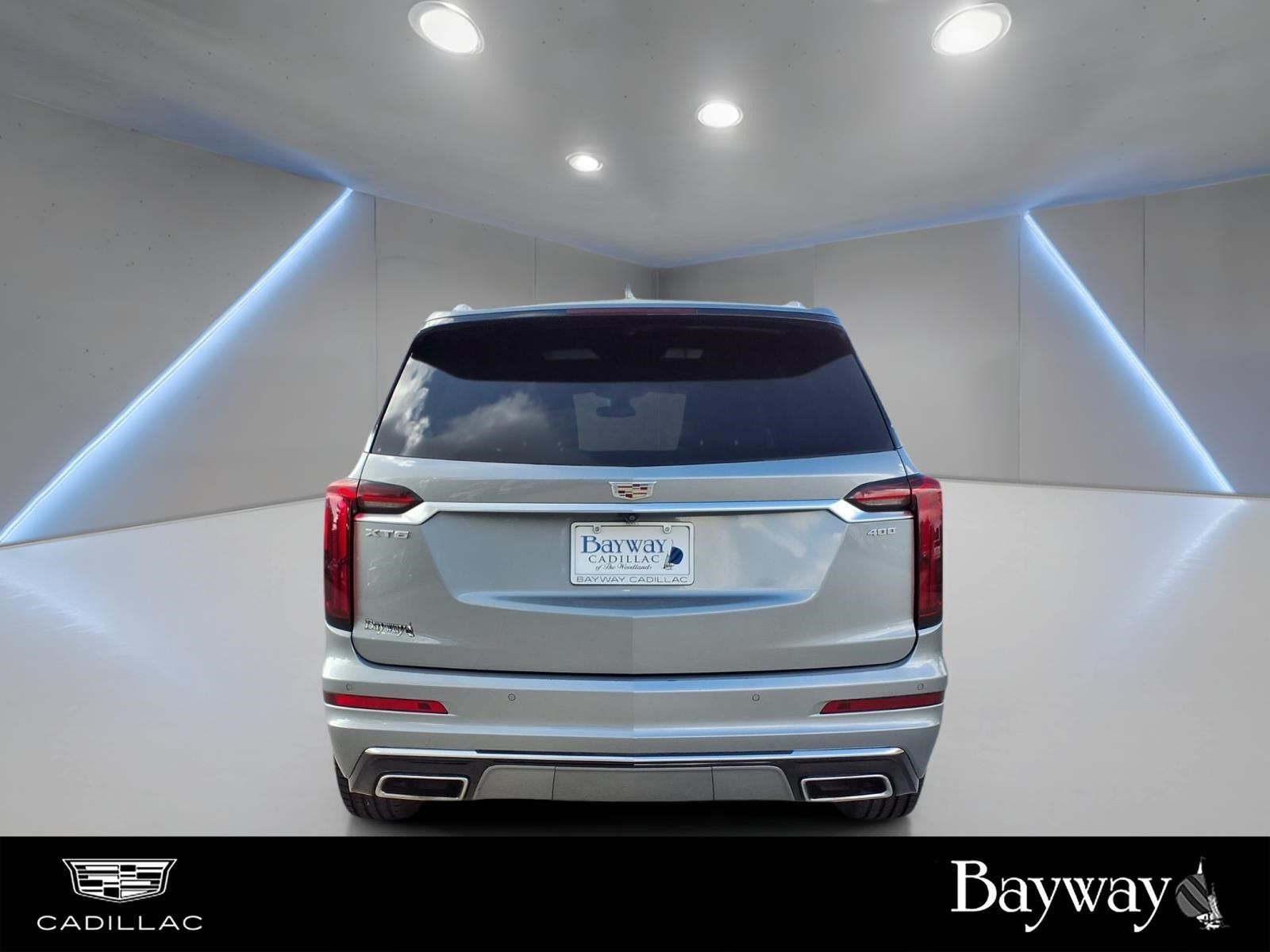 2024 Cadillac XT6 Premium Luxury Silver at Texan Dodge Chrysler Jeep Ram