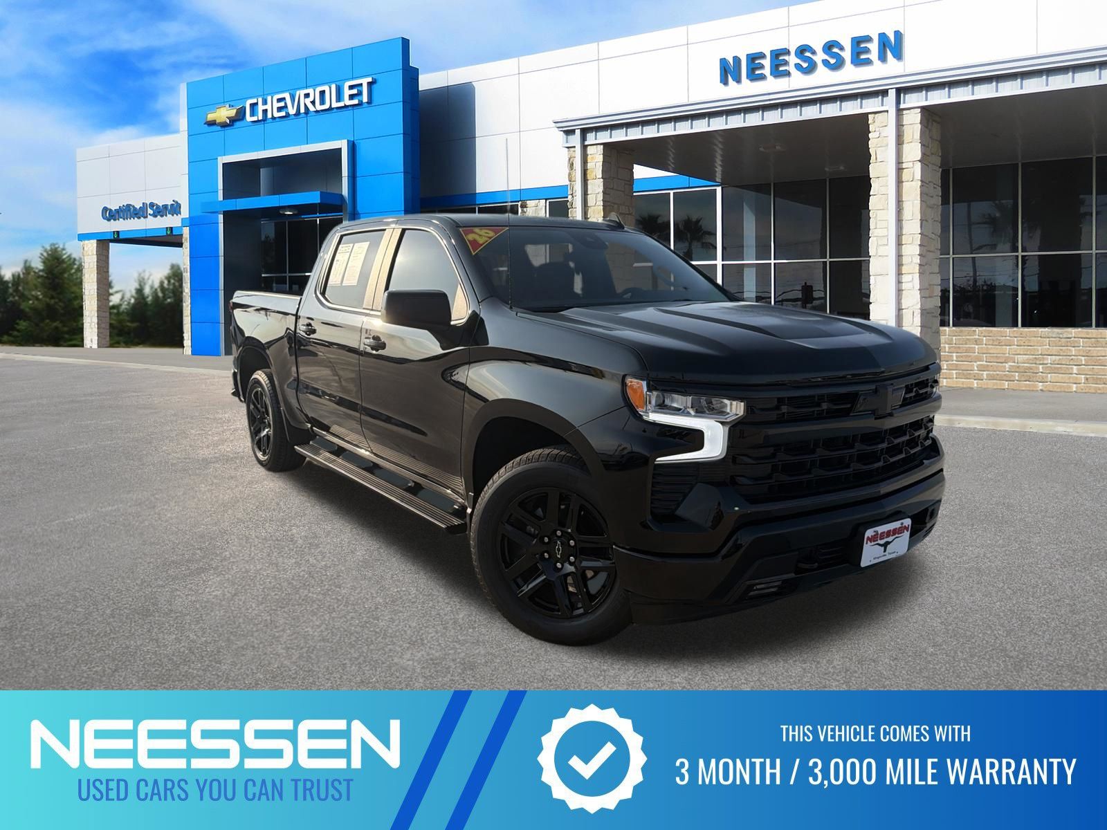 Black 2026 Chevrolet Silverado 1500 Pickup Truck 4X2 Automatic