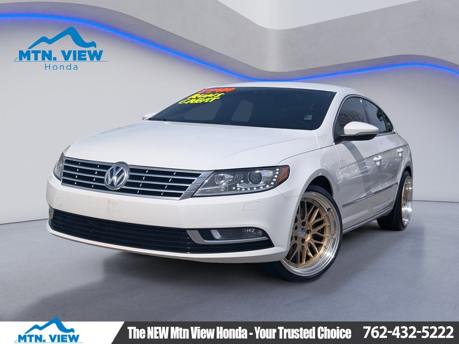 Candy White 2013 Volkswagen CC 2.0T R-Line FWD Sedan Front-Wheel Drive 6-Speed Dual Clutch