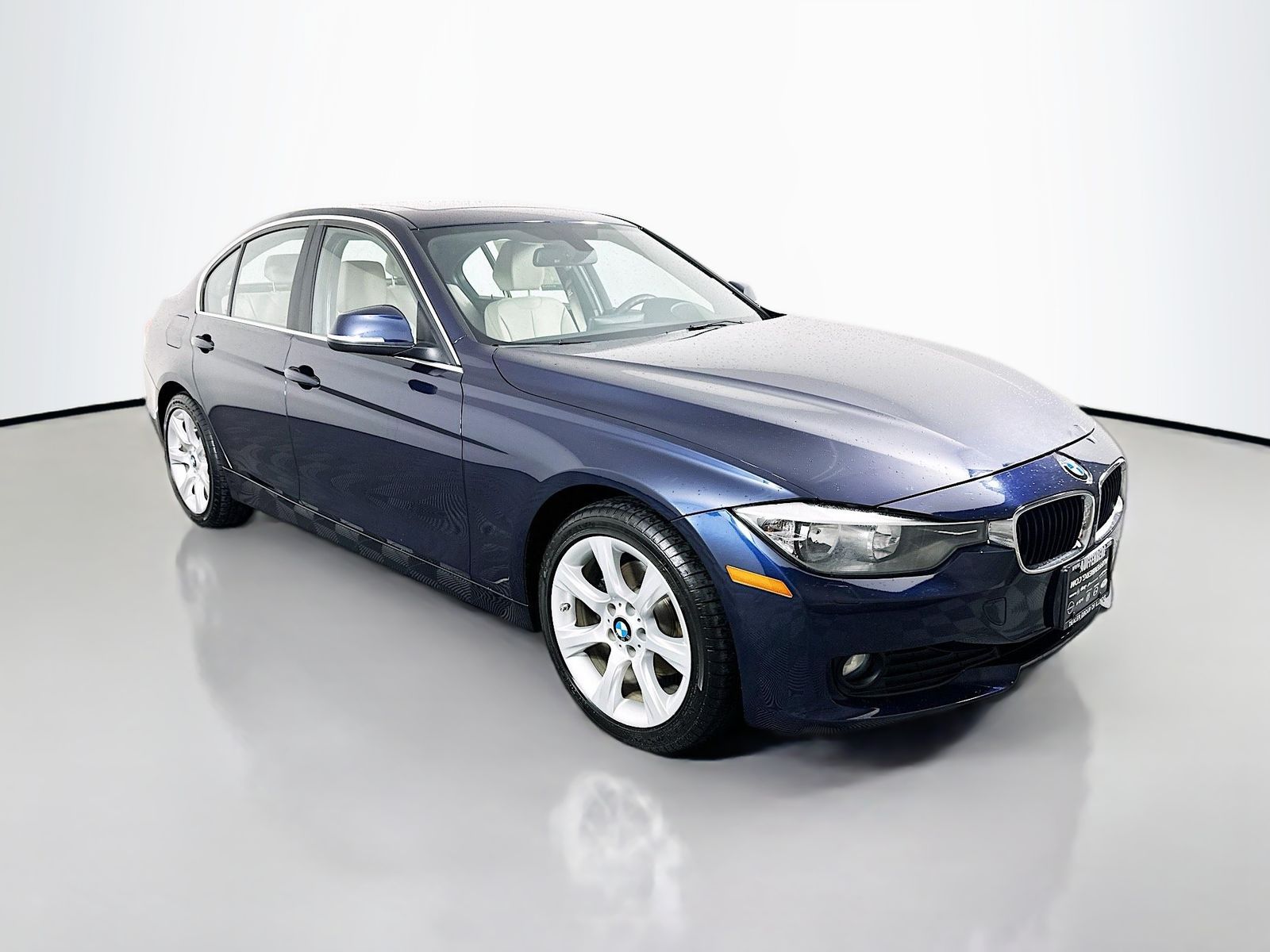 Imperial Blue Metallic 2015 BMW 3 Series Sedan All-Wheel Drive 8-Speed Automatic