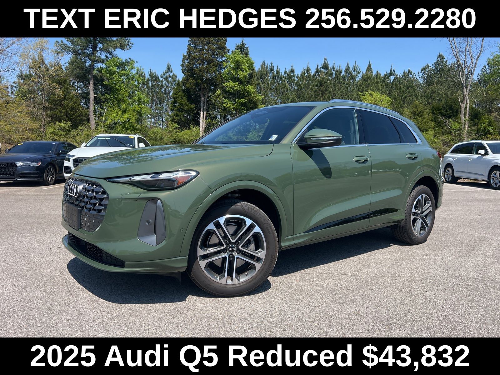 District Green Metallic 2025 Audi Q5 SUV / Crossover All-Wheel Drive 7-Speed Automatic