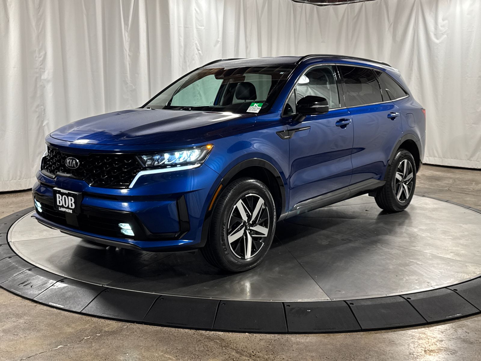 Sapphire Blue 2021 Kia Sorento EX AWD SUV / Crossover All-Wheel Drive 8-Speed Dual Clutch