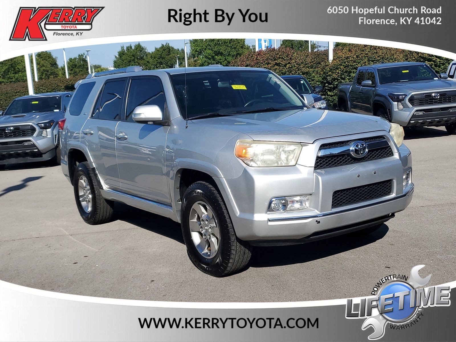 Classic Silver Metallic 2010 Toyota 4Runner SUV / Crossover 5-Speed Automatic Overdrive
