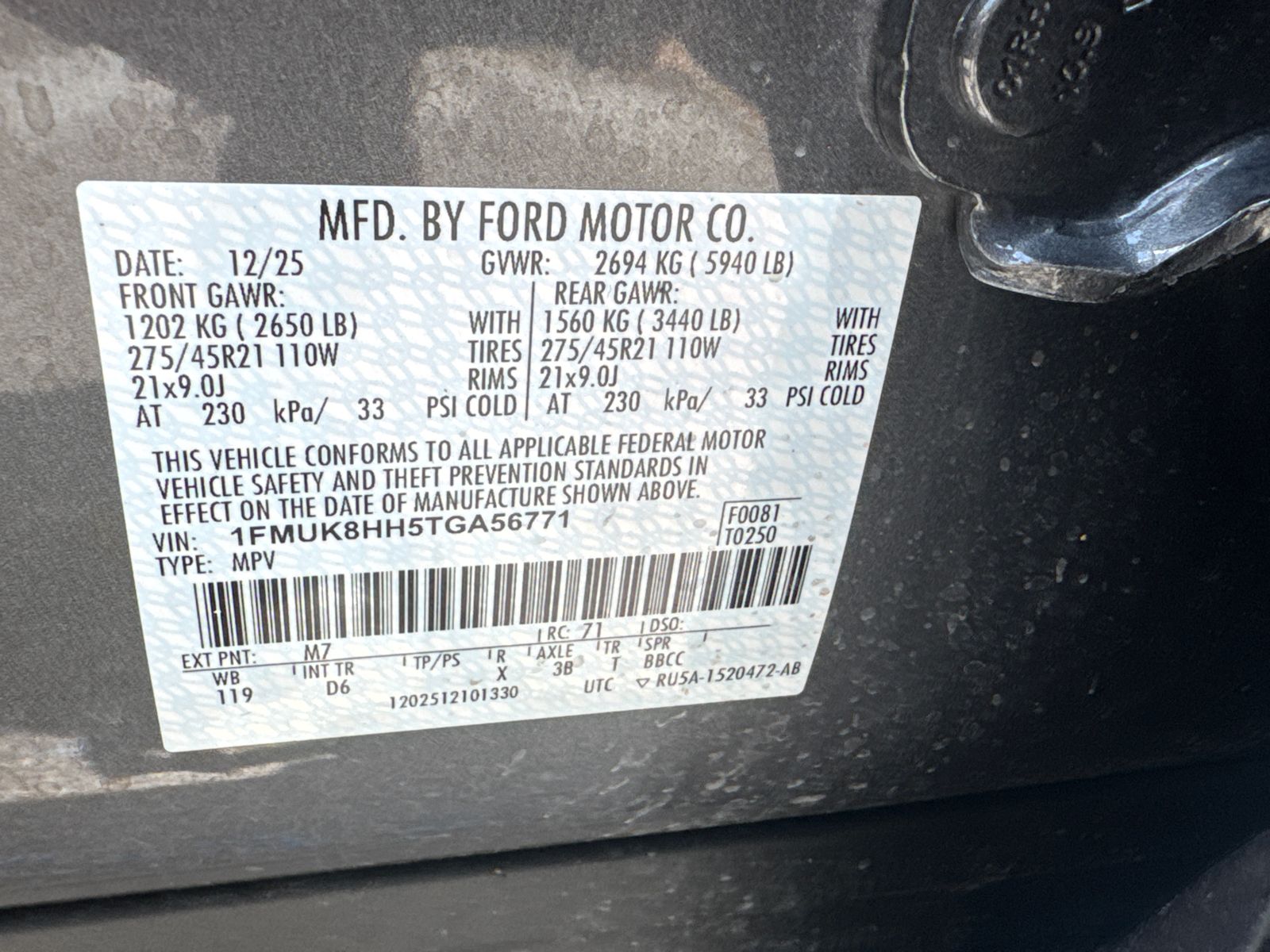 Used 2026 Gray Ford Platinum image 33