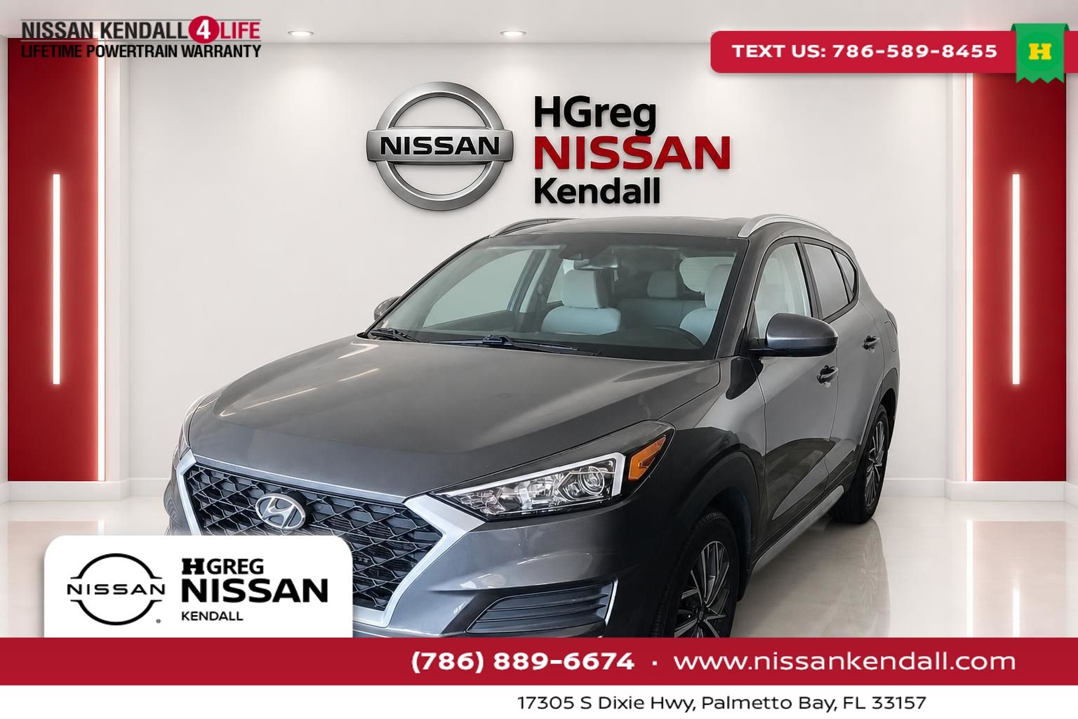 Gray (Magnetic Force) 2020 Hyundai Tucson SUV / Crossover Front-Wheel Drive 6-Speed Automatic