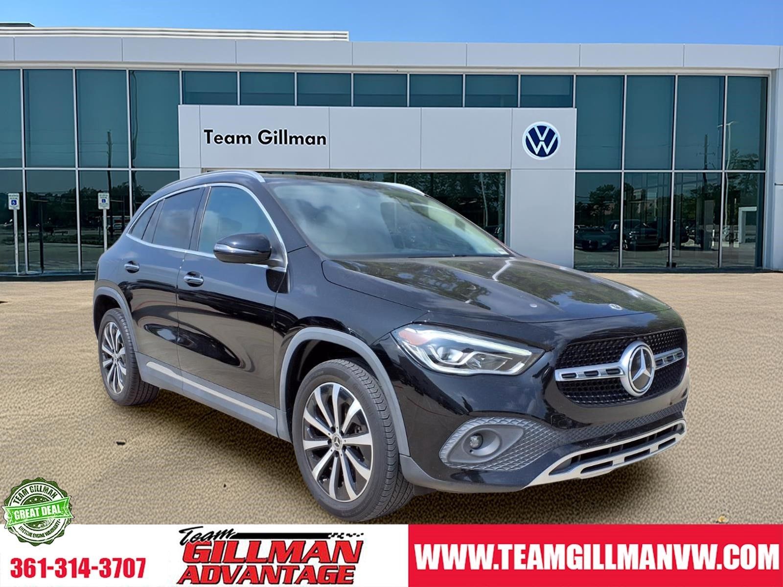 Night Black 2023 Mercedes-Benz GLA SUV / Crossover Front-Wheel Drive 8-Speed Dual Clutch