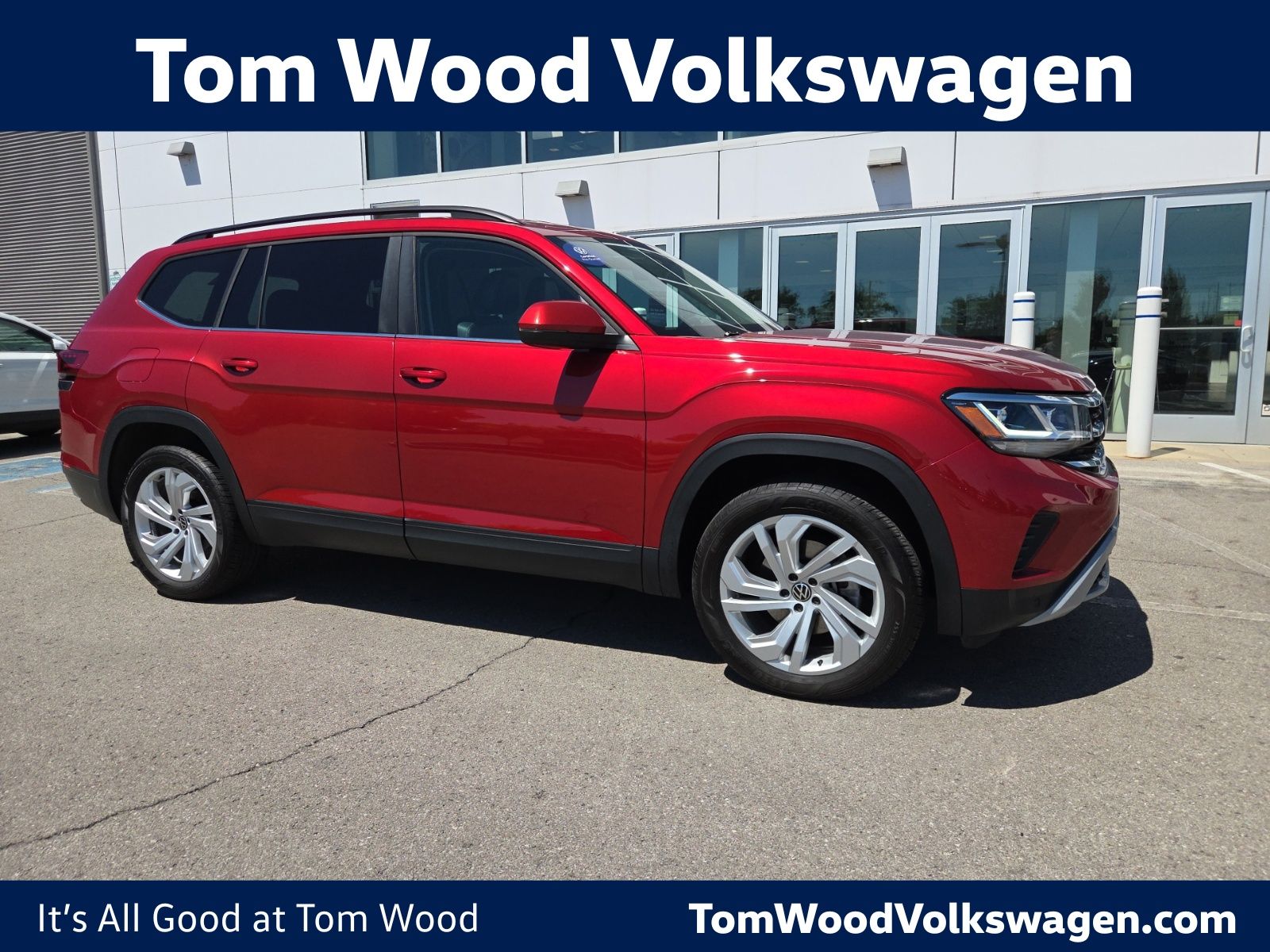 used 2023 Volkswagen Atlas car, priced at $32,750
