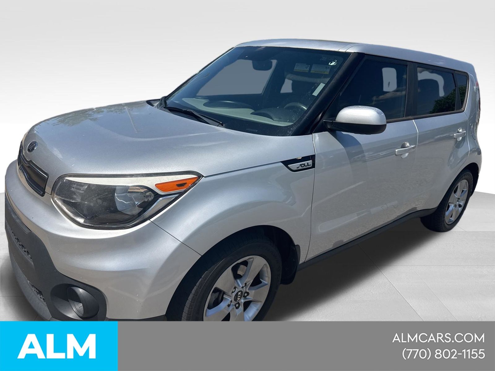 Bright Silver 2017 Kia Soul Base Wagon Front-Wheel Drive 6-Speed Automatic