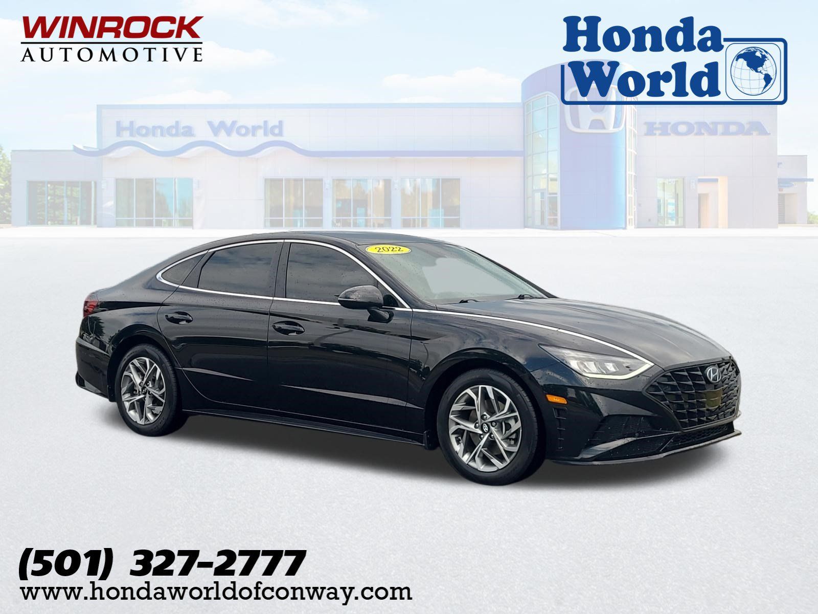 Phantom Black 2022 Hyundai Sonata Sedan Front-Wheel Drive 8-Speed Automatic