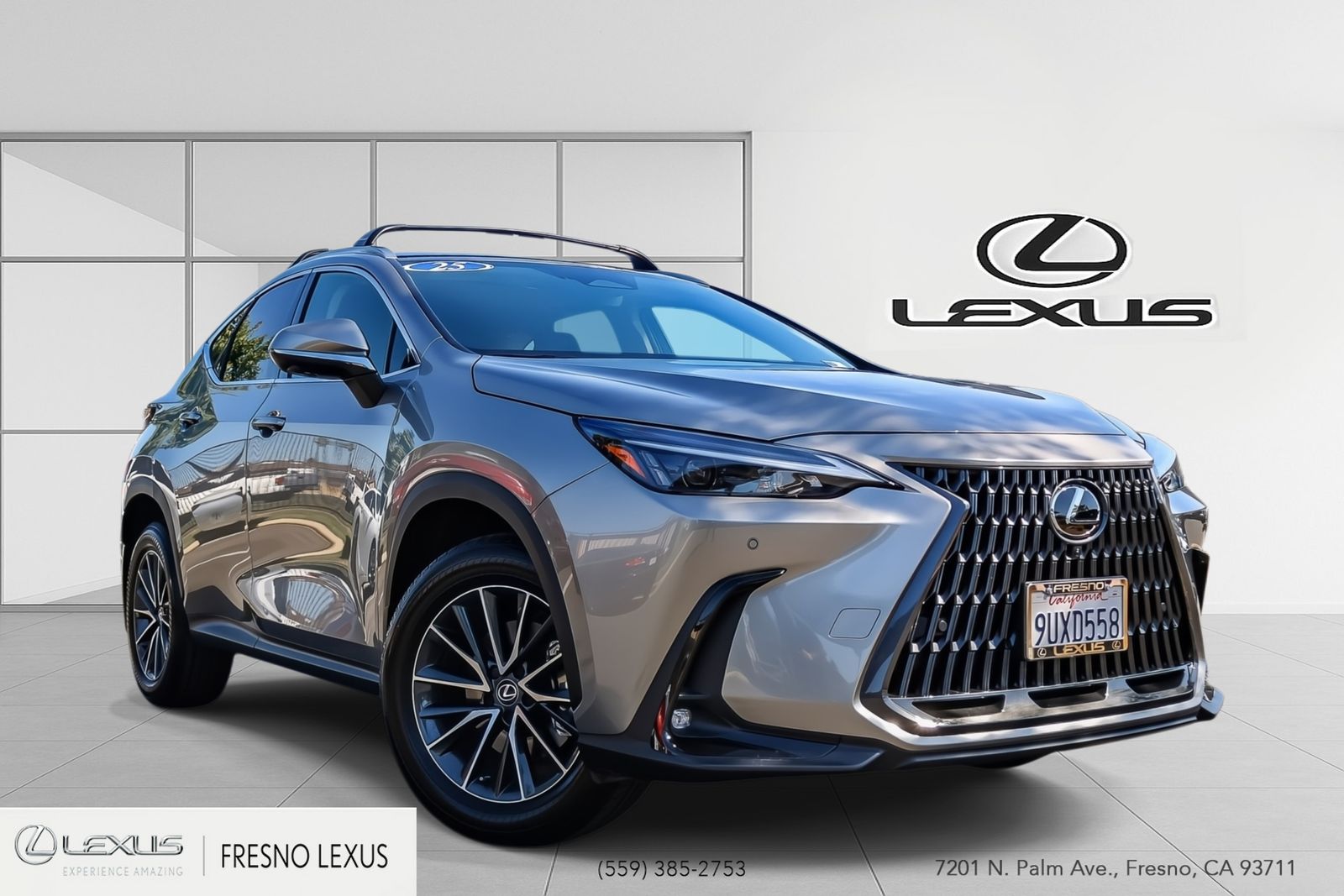 Silver 2025 Lexus NX 350 Premium AWD SUV / Crossover All-Wheel Drive 8-Speed Automatic
