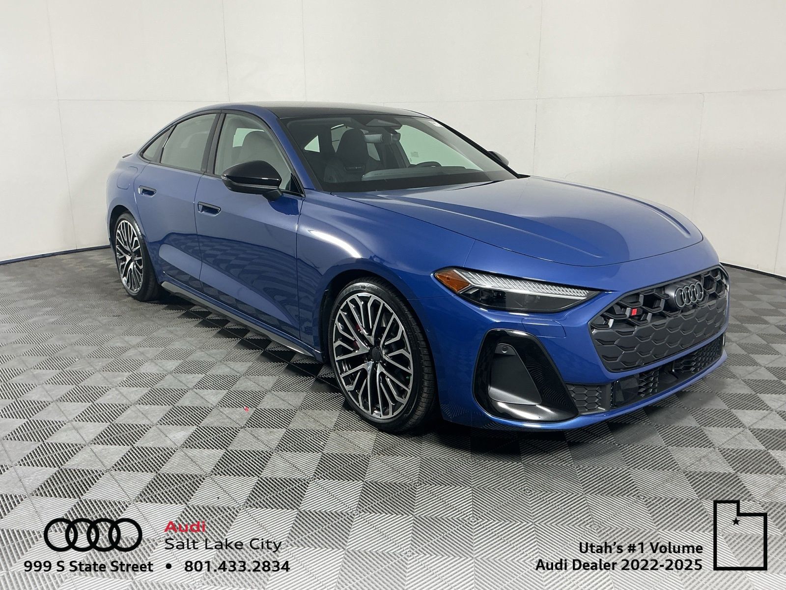Ascari Blue Metallic 2026 Audi S5 Sedan All-Wheel Drive 7-Speed Automatic